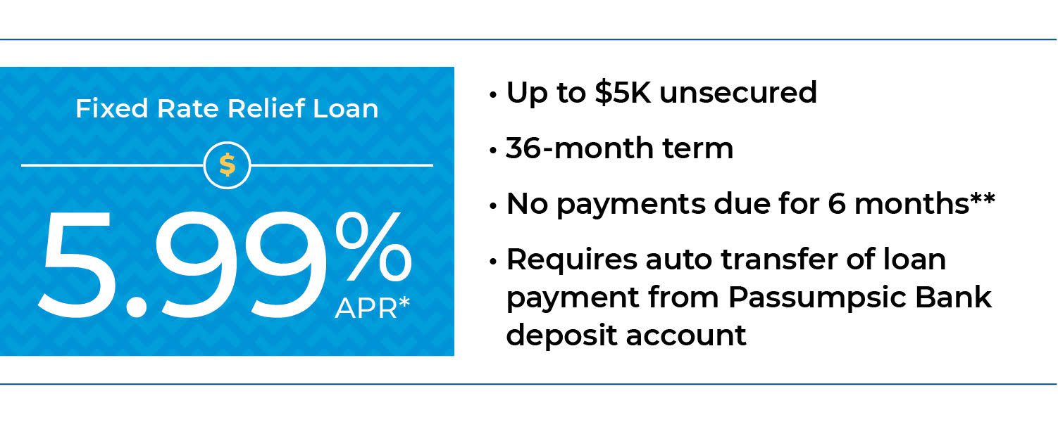 Relief Loan Passumpsic Bank